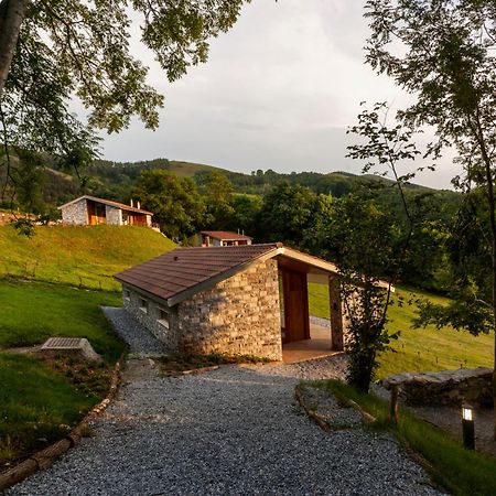 Cabañas Deluxe Basajaun Basoa by IrriSarri Land Igantzi Habitación foto